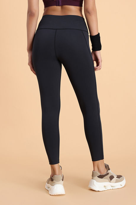 Zelocity Quick Dry Gym Leggings - Black Beauty — image 4